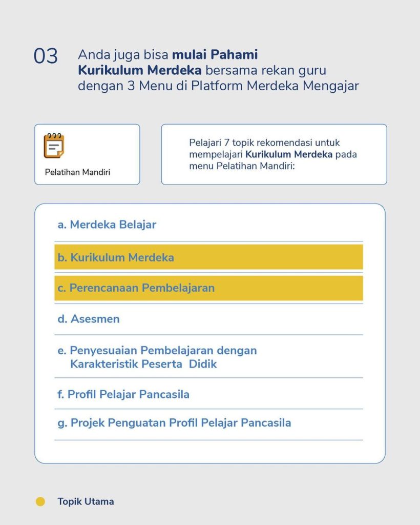 Pendaftaran Implementasi Kurikulum Merdeka Akan Segera Di Buka Di ...