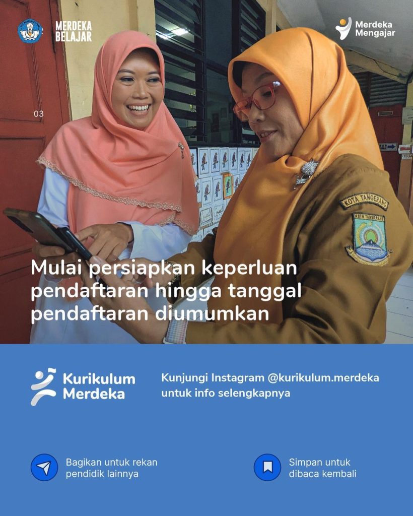 Pendaftaran Implementasi Kurikulum Merdeka Akan Segera Di Buka Di ...